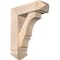 Ekena Millwork Balboa Arts and Crafts Smooth Bracket w/ Offset Brace, Douglas Fir, 5 1/2"W x 16"D x 20"H BKT0604X16X20BOA03SDF - alternate 1